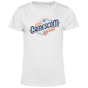 Gamescom & Grill 2023 Retro - Organic T-Shirt Women